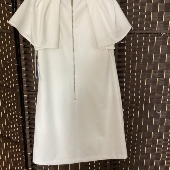 TOMMY HILFIGER Textured Dress (Color:Ivory) - Picture 6 of 7